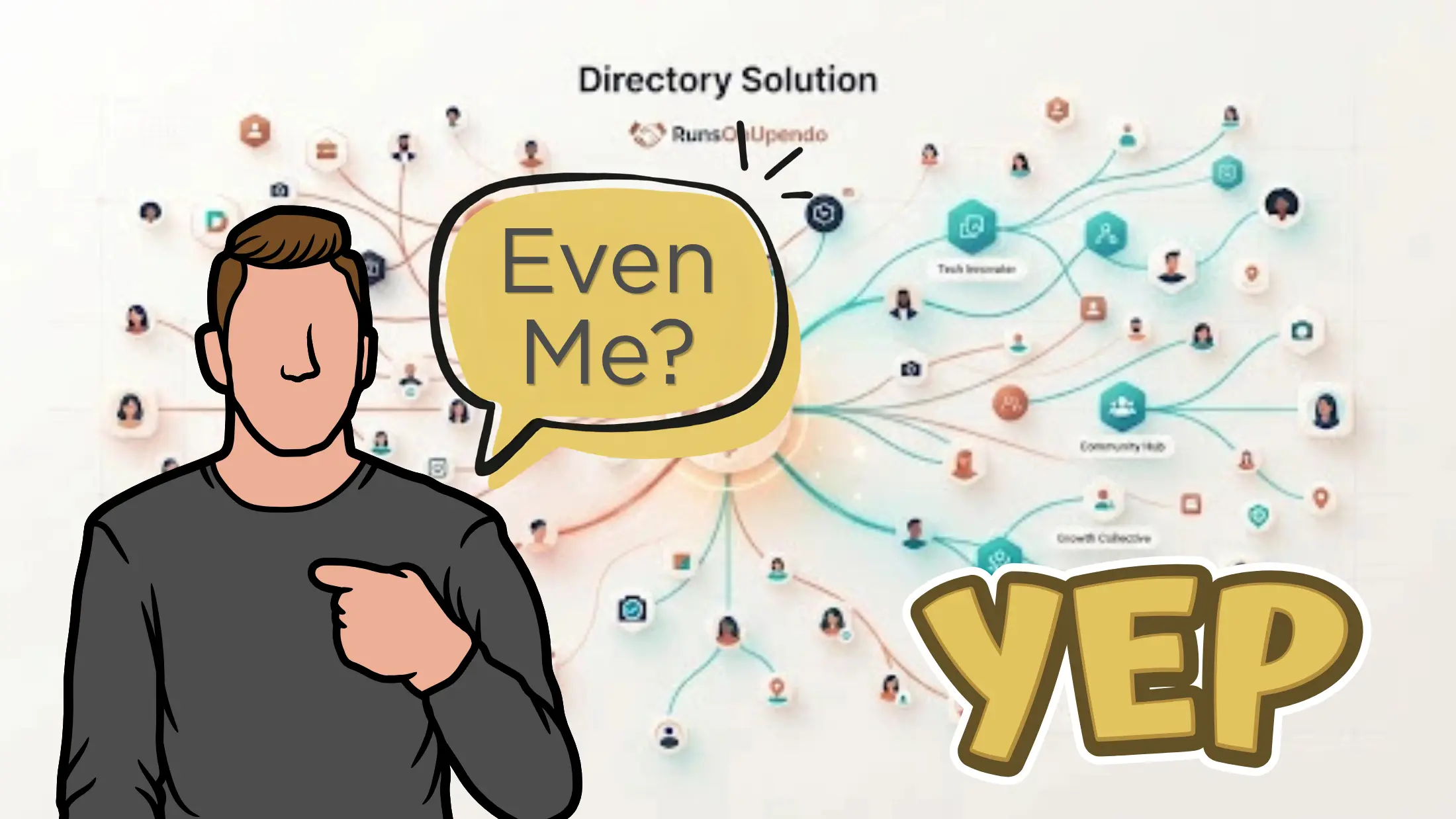 Self-service member profiles can be managed by the business themselves, with workflow approvals by site admins.